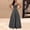 Black, variant on Qulqfy High Waisted Summer Dresses for Women Wedding Guest V-Neck Sleeveless Maxi Corset Spaghetti Strap Elegant Casual Wrap Sequin Long Dress Silver