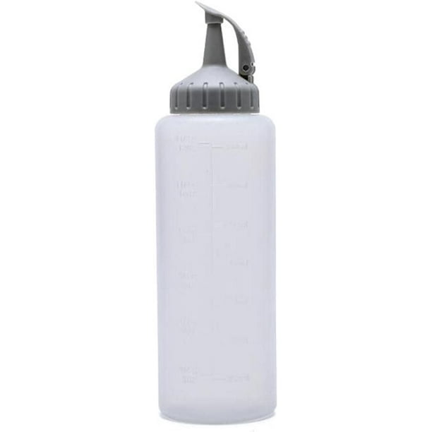Plastic Condiment Squeeze Bottles, Kitchen Seasoning Dispenser, Leak