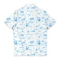 thumbnail image 2 of SCALES Never A Tourist Short Sleeve Polo Seafoam, Small, 2 of 7