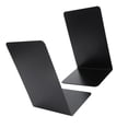 thumbnail image 1 of 1 Par De Bookends De Metal Pesado Organizadores De Estantes Sin Deslizamiento Para Libros, Revistas Y DVD Construcción De Acero, 1 of 7