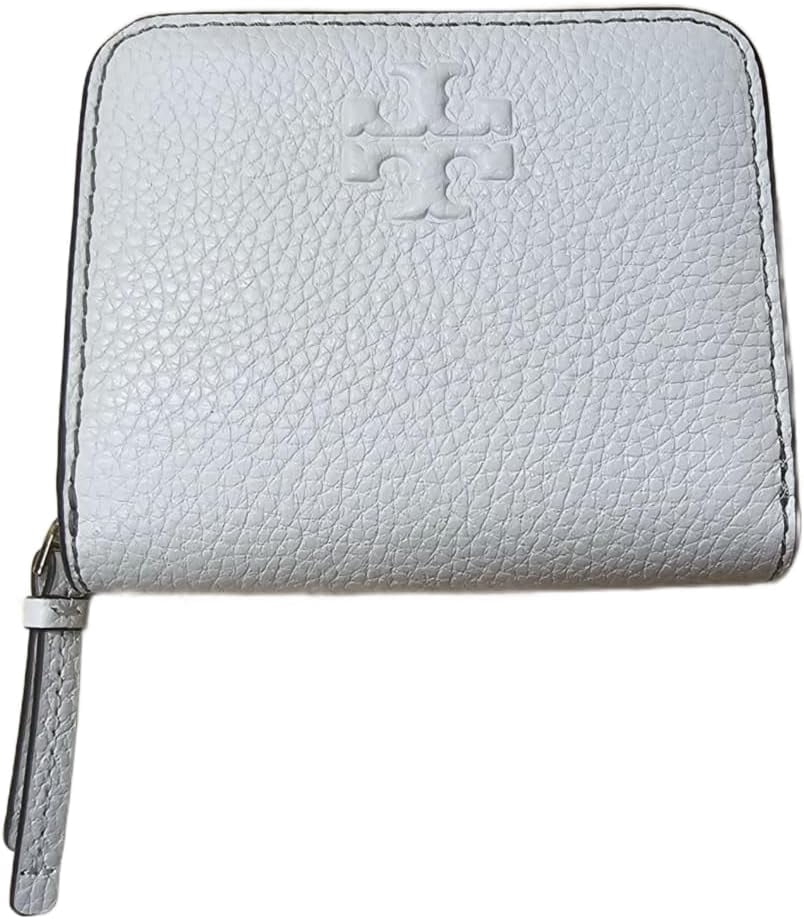 Tory Burch Emerson Saffiano Leather Zip Card Case (Yarrow