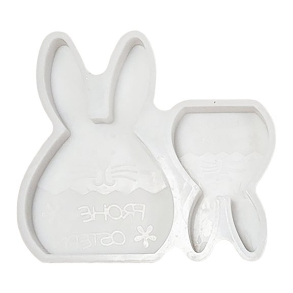 Clearance Items Silicone Molds for Easter Bunny Candlestick, Perfect for DIY Easter Crafting, Silicone Casting Molds for Bunny Figurines, Easter Molds for Resin Crafts and Holiday Decor