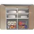 thumbnail image 5 of Sorbus Clear Stackable Storage Bins, Open Front Acrylic Pantry Organizer, Large 8 Pack, 5 of 12