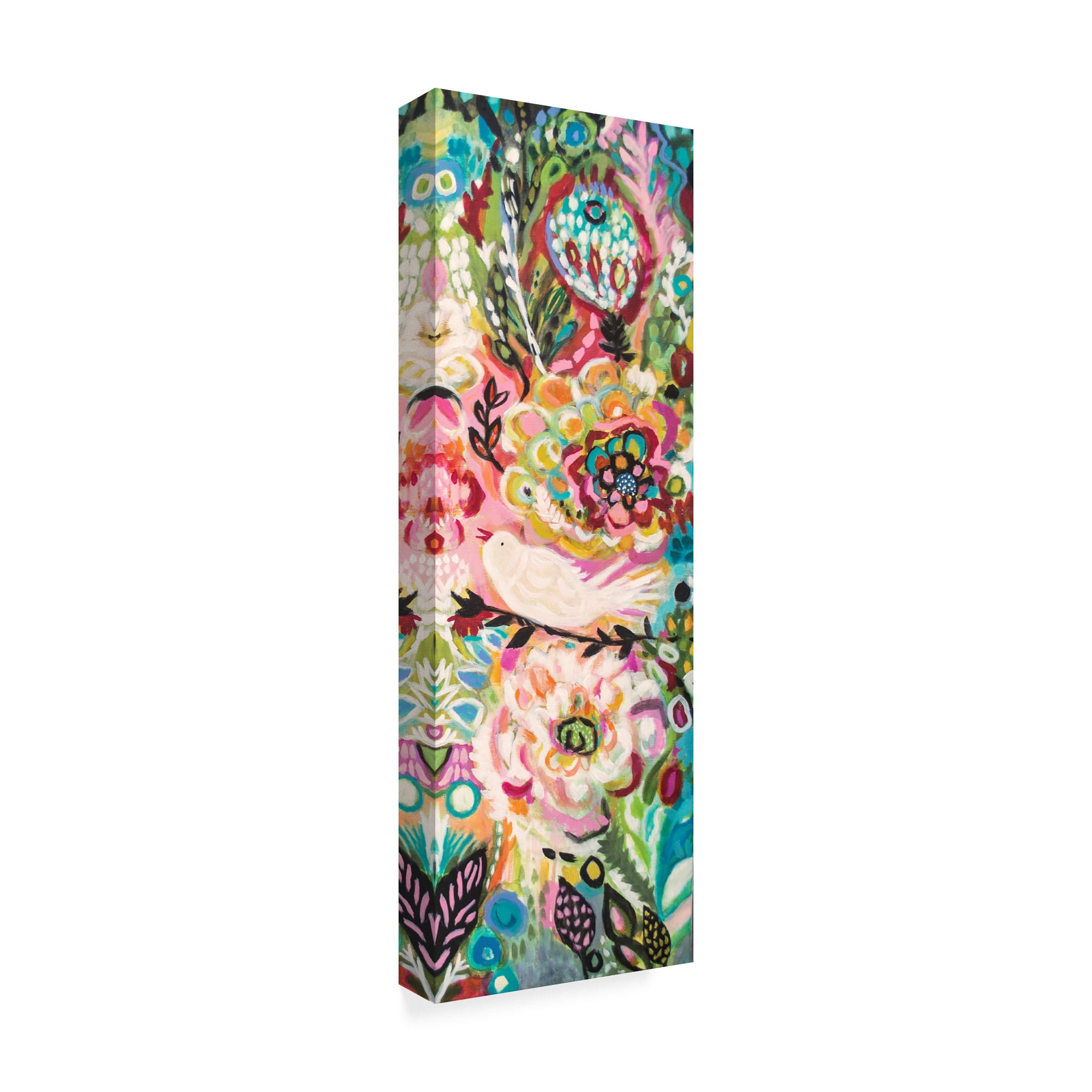 Trademark Fine Art 'Soulful Birds II' Canvas Art by Karen Fields