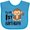 Turquoise, variant on Inktastic Monkey Its My 1st Birthday Boys or Girls Baby Bib