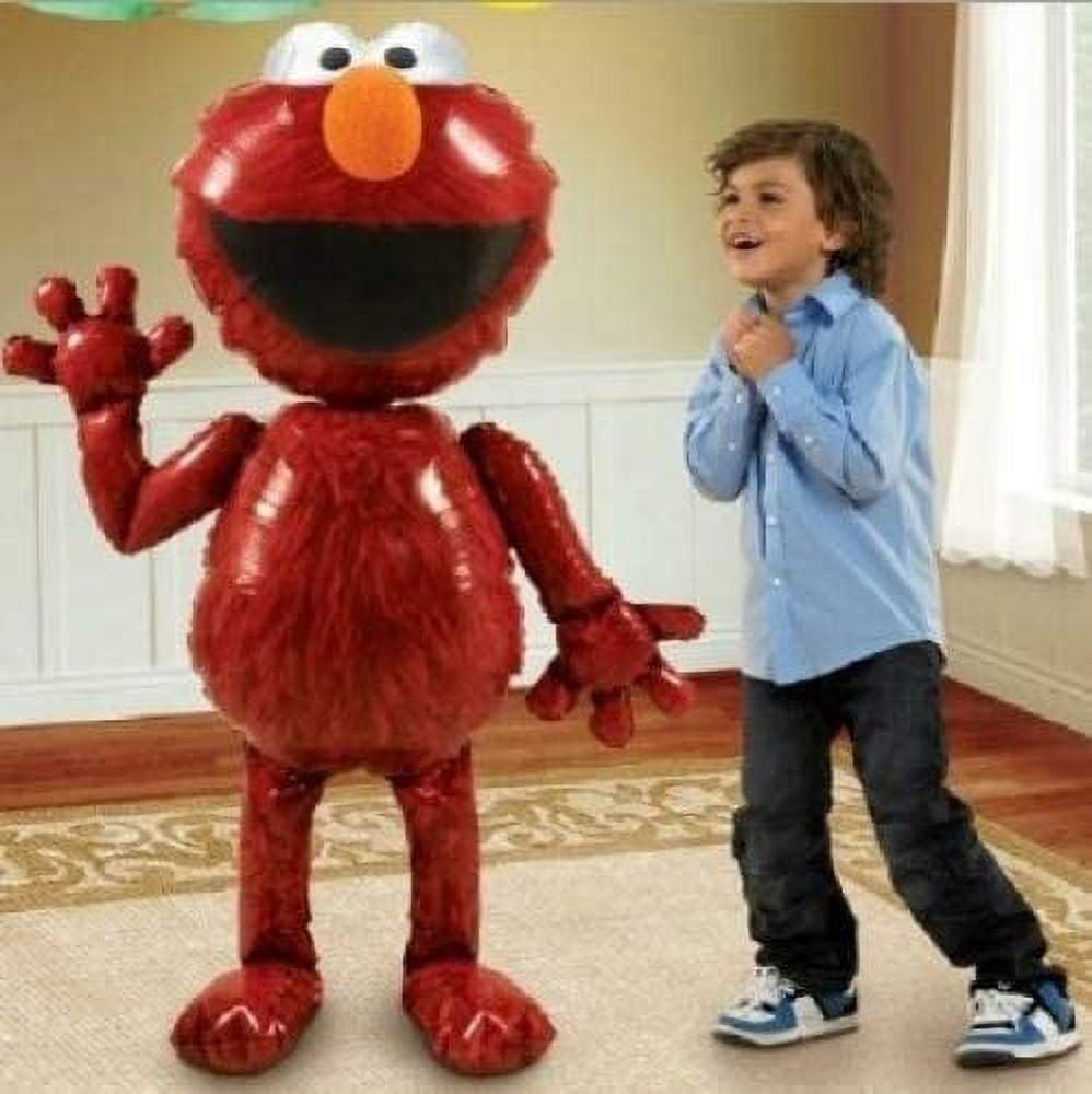 Elmo Birthday Party Supplies Giant 54 Inch Airwalkers Balloon Bouquet Decorations