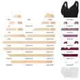 thumbnail image 2 of Front Closure Bra for Women Posture Bras for Women Breathable Bras Soft Comfort Front Open Bra Back Support Bra Wireless Bras for Women Posture Support Bra Full Coverage Front Bra, 2 of 3