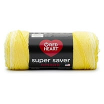 Super Saver Ombre Sunny Yarn - 1 Pack of 10oz/283g - Acrylic - 4 Medium (Worsted) - 482 Yards - Knitting/Crochet & Amigurumi