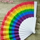 thumbnail image 2 of Abanico Mano Arcoíris 6 Uds. Del Orgullo Gay para Fanáticos LGBT (estilo 1), 2 of 5