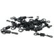 thumbnail image 5 of Conector de Línea de Gancho de Pesca Sunnimix en Forma de Q Giratorio de Cobre 50 piezas, 5 of 7
