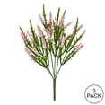 thumbnail image 3 of Vickerman 13" Artificial Pink Blazing Star Bush Pack of 3., 3 of 3
