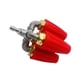 thumbnail image 5 of Boquilla de pulverización giratoria de alta presión con conector de acero inoxidable y punta de boquilla de pulverización Rojo, 5 of 9