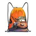 thumbnail image 3 of Mochila con cordón para gimnasio, bolsa deportiva con cordón para correr, diseño de Lightning Mcqueen Cars 95 To Race, 3 of 5