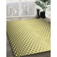 thumbnail image 2 of Ahgly Company Indoor Rectangle Patterned Sun Yellow Area Rugs, 5' x 8', 2 of 6