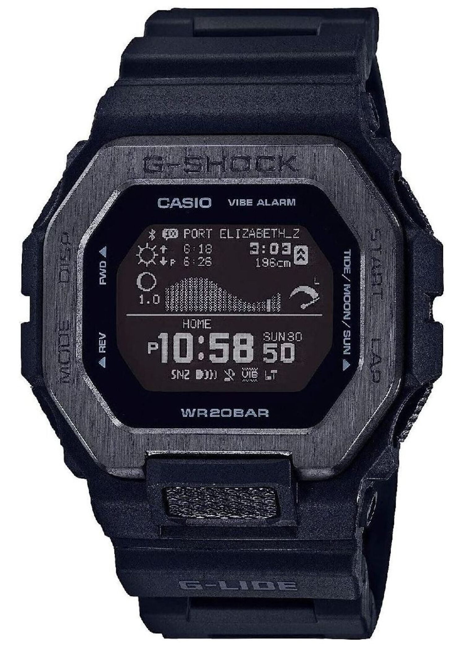 カシオ G-SHOCK G-LIDE 3482GBX-100-1JF Casio G-Shock G-LIDE GBX-100NS-1JF Men's Watch, Waterproof