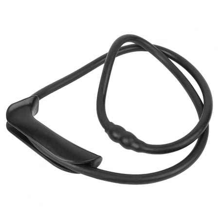 NFTIGB Rubber Archery Trainer Bow Puller for Outdoor Shooting Equipment Fitness Arms Strength Builder Muscle Exerciser with Elastic Belt Archery Practice Accessories for Youth and Adults Black