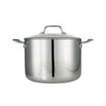 thumbnail image 2 of Tramontina Tri-Ply Clad 8 Qt Covered Stainless Steel StockPot, 2 of 12