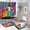 style-1062, variant on 4 Piece Bathroom Shower Curtain Sets Cactus Flowers And Other Colorful Plants with Rugs Toilet Lid Cover And Bath Mat Succulents Cactus Potted with Tropical Cactus Flowers Bathroom