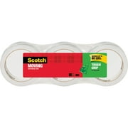 Scotch Packaging Tape 1.88" x 43.7 yards 3/PK Clear 3500403