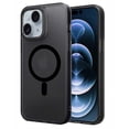 thumbnail image 1 of Funda TEKKU Matte iPhone 15 PLUS Trans Negra Compatible con MagSafe, 1 of 4