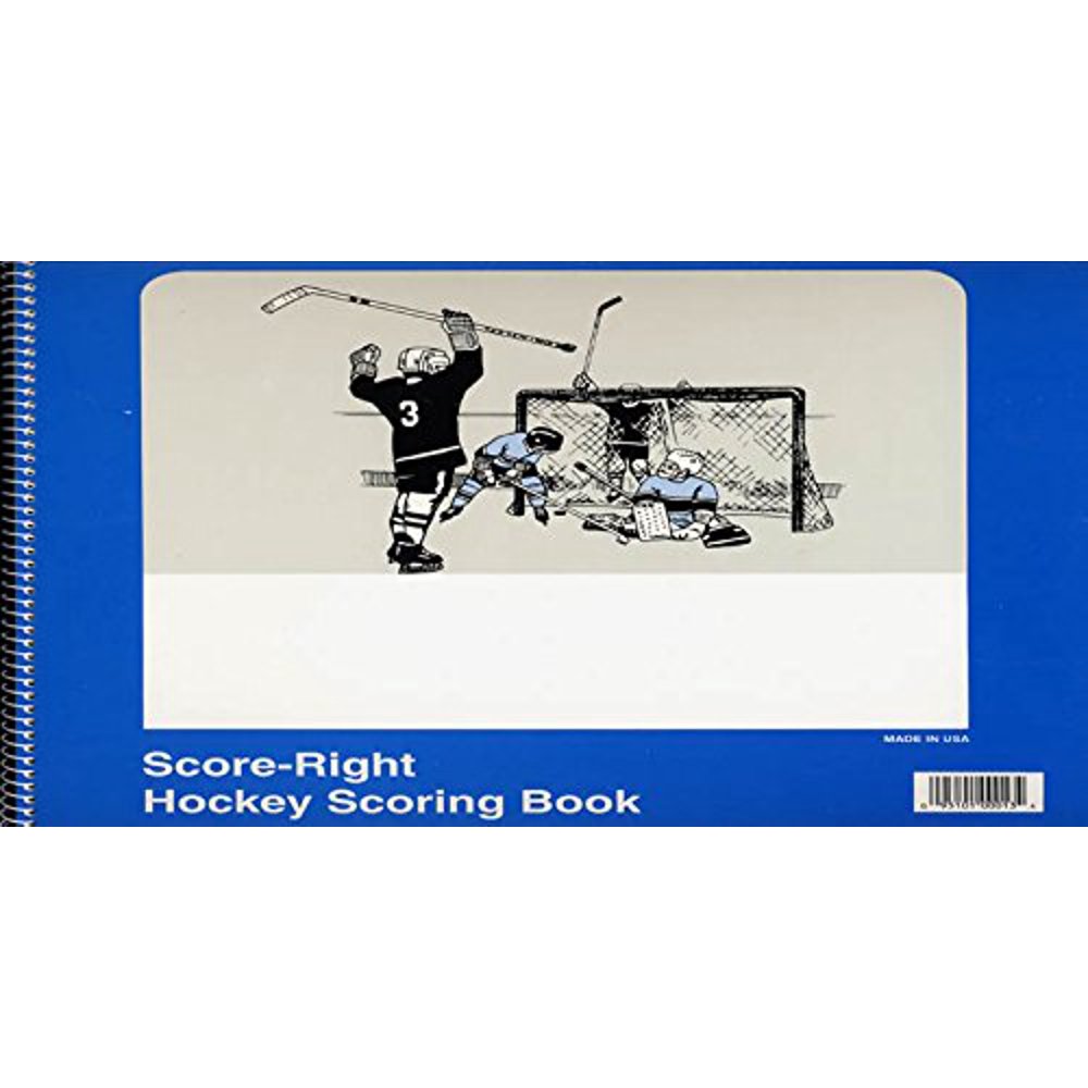 Score-Right Standard Hockey Scorebook, Small, Team Hockey ...