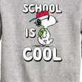 thumbnail image 3 of Peanuts - School Is Cool - Toddler And Youth Crewneck Fleece Sweatshirt, 3 of 6