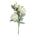 thumbnail image 2 of Yonrjhukm Artificial Peony Rose Flower, Realistic Faux Floral Decor for Wedding, Bridal, Home, and Garden, Perfect for Party and Office Decoration, 2 of 2