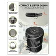 Galaxera Collapsible Bin Trash & Recycle/Utility, Perfect for Camping