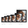 thumbnail image 4 of Grooved 8 in. x 10 in. Black Picture Frame (Set of 2), 4 of 8