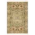 thumbnail image 1 of Unique Loom Austin Zone Géométrique Tapis 2' 2 x 3' Rectangulaire Vert Clair/tan, 1 of 1