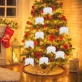 thumbnail image 4 of HUISZJ 10 Pcs White Angel Mini Christmas Tree Decoration Angel Wing Decor Supplies (Wing), 4 of 9