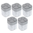 thumbnail image 2 of Spice Dispenser, Plastic Versatile 4 in 1 Spice Container Handle Convenient with Sealed Lid for Restaurant for Home for Kitchen, 2 of 7