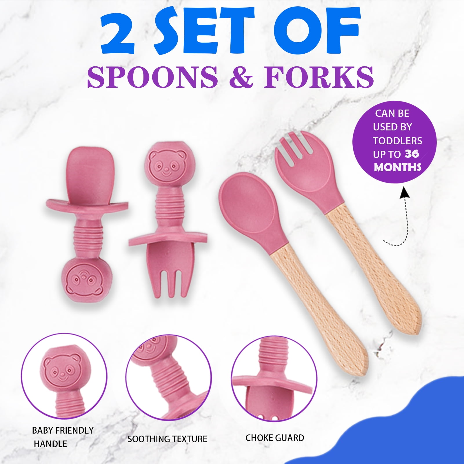 Lumikrypt Silicone Baby Feeding Set, 9 Pcs Baby Led Weaning Utensils, Baby Suction Bowl, Plates, Bib, Spoons Set, Sippy Cup with Straw, Baby Self Feeding Supplies Set