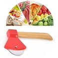 thumbnail image 1 of Axe Pizza Cutter, PP Pizza Cutting Tool Ergonomically 430 Steel For Home, 1 of 8