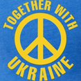 thumbnail image 3 of CafePress - Together With Ukraine - Womens Football Shirt, 3 of 4