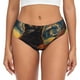 thumbnail image 1 of Fotbe Starry Night Cat Guitarist Calzones Estampados para Mujer – Ropa Interior de Algodón, Cómoda, Suave y Elástica-Small, 1 of 6