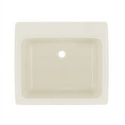 Swan Solid Surface 25'' x 22'' Drop-In/Undermount Laundry Sink