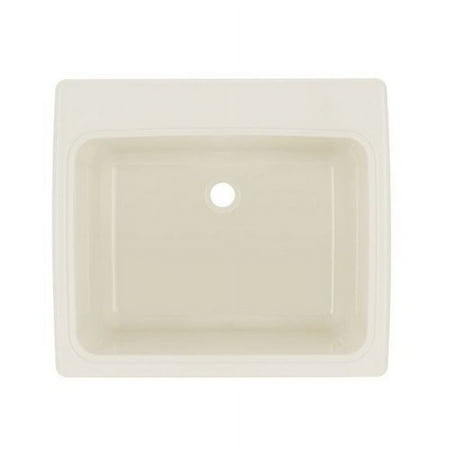 Swan Solid Surface 25'' x 22'' Drop-In/Undermount Laundry Sink