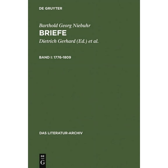 Literatur Und Archiv 1776-1809, Book 1, (Hardcover)
