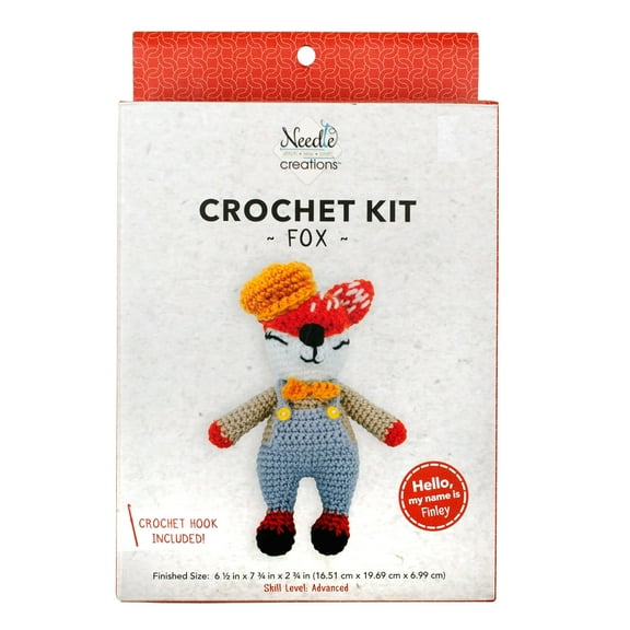 Needle Creations Finley Fox Crochet Kit