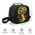 thumbnail image 2 of Cobra Kai Lunch Bag Insulated, Lunch Box Bag Reusable Lunch Tote Bag, Lunch Box Container Bag Insulated for Work, Office, Travel, Picnic, 2 of 8