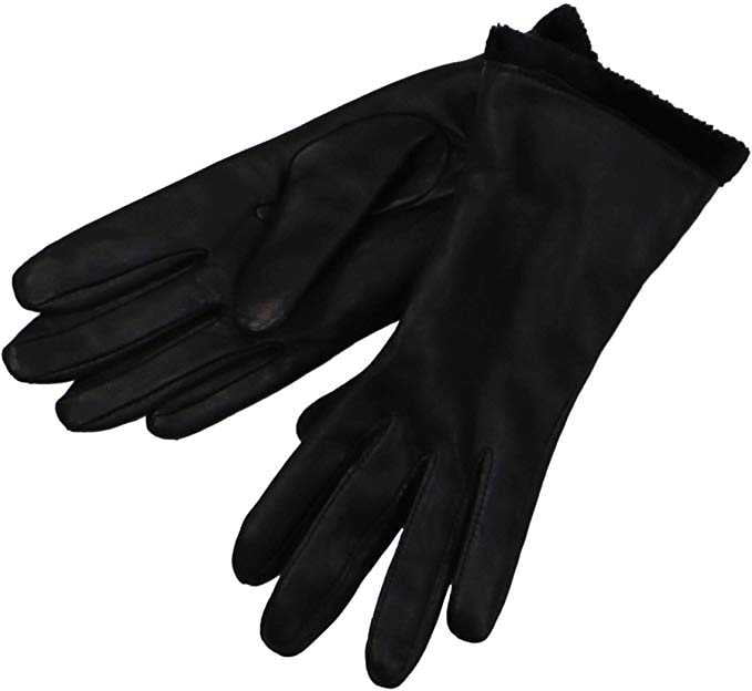 Black XXLarge Charter Club Genuine Leather Gloves 