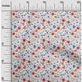 thumbnail image 2 of oneOone Polyester Spandex Red Fabric Floral Sewing Craft Projects Fabric Prints By Yard 56 Inch Wide, 2 of 5