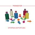 thumbnail image 2 of 40pcs Bobbin Holder Silicone Clamp Thread Spools Organizer Clips Set Tools, 2 of 9