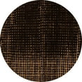 thumbnail image 1 of Ahgly Company Indoor Round Oriental Orange Modern Area Rugs, 4' Round, 1 of 4