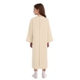 thumbnail image 3 of dPois Robe Confortable pour Enfants Unisexe, Robe de Patient, Robe d'Hôpital, Vêtement Doux et Adaptatif, Robes Postchirurgie de l'Épaule, Kaki 8, 3 of 7