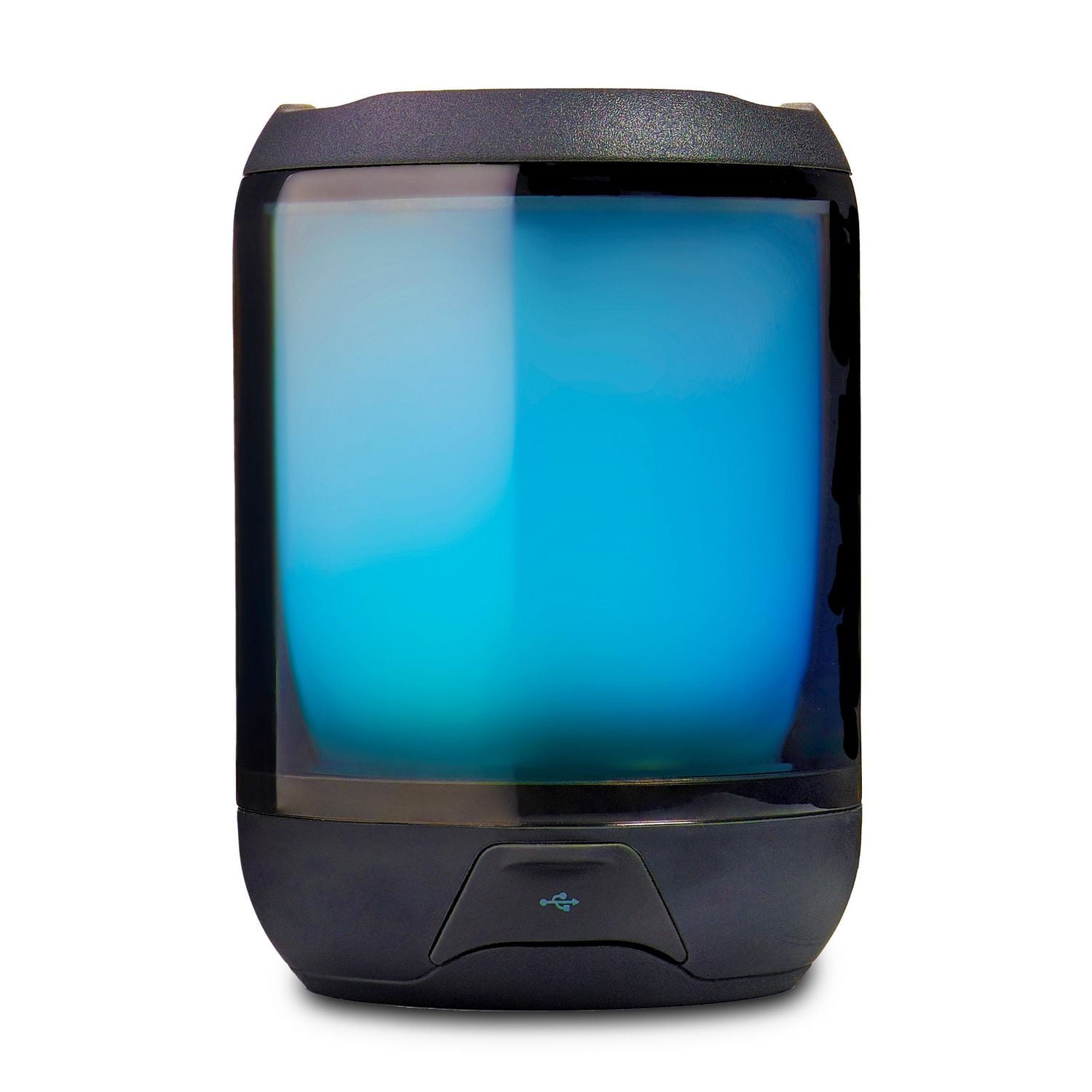 iHome PLAYGLOW MINI Haut-parleur Bluetooth imperméable rechargeable à couleurs changeantes avec batterie à long durée