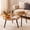 Natural Brown, variant on Round Nesting Coffee Table Set of 2, 23.6"+19.6" Wooden Center Table with Metal Legs, Space-Saving Accent Side Tables for Living Room, Bedroom, Office