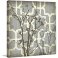 thumbnail image 2 of "Silhouette & Pattern V" Painting Print on Wrapped Canvas, 2 of 7
