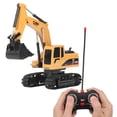 thumbnail image 2 of Excavadora eléctrica a escala 1/24 con control remoto inalámbrico y juguete de ingeniería de plástico de 5 canales, 2 of 8
